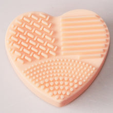 Heart Shape Makeup Brush Cleaner
