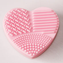 Heart Shape Makeup Brush Cleaner