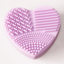 Heart Shape Makeup Brush Cleaner