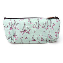 Floral Canvas Case Cosmetic Pouch
