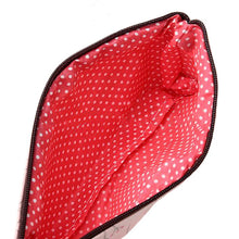 Floral Canvas Case Cosmetic Pouch