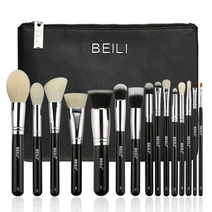 Black Premium Makeup Brush Set