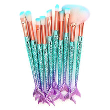 Mermaid MakeUp Brushes Set