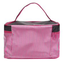 Bow & Stripe Cosmetic Bag Organizer
